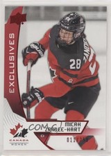 2019 Upper Deck Team Canada Juniors Exclusives 11/250 Micah Zandee-Hart #59 0a4