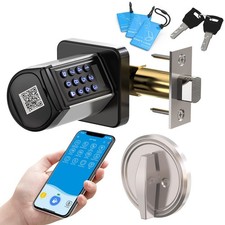 Cerradura Inteligente Para Puerta De Entrada Wifi Teclado Contraseña Sin Llave