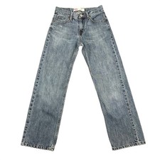 Levi's 550 Relaxed Fit Boys Jeans 14 Slim 25x27 Medium Wash Blue 100 Cotton