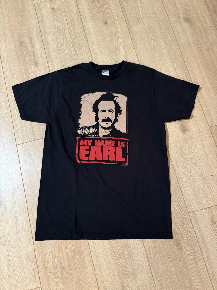 Vintage My Name Is Earl Jason Lee TV Show Promo T-Shirt Sz L 2006