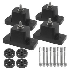 Anti-Vibration Shock Absorbing Rubber Mounting Bracket for Outdoor Mini Split...