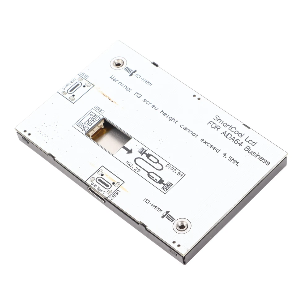 Tragbarer Monitor 3 5-Zoll-IPS-USB-Bildschirm 360-Grad-Drehung Voller