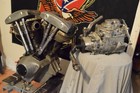 1974 harley davidson Shovelhead Motor And Rotary Top Transmission