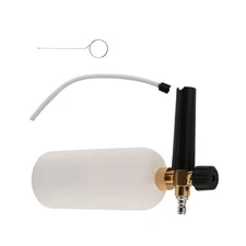 Adjustable Car Wash Foam Lance for Pressure Washer 1000PSI+ 1L Brass Dispenser