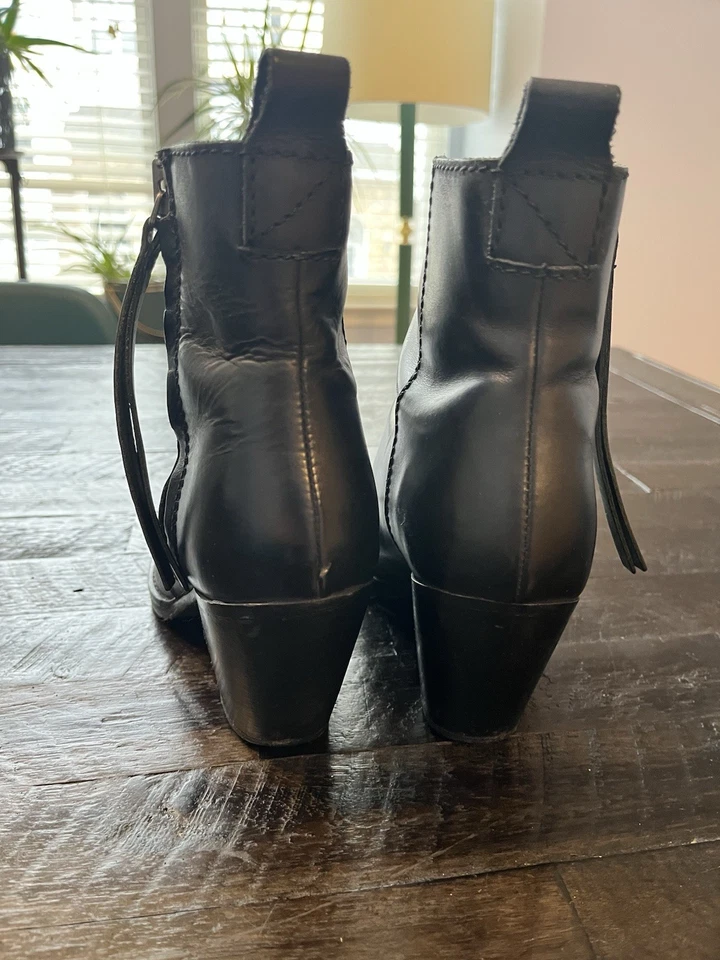 Botas de cuero al tobillo pistola negras Acne Studios talla 7 (EU37) Foto 4 de 4