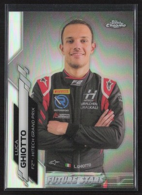2020 Topps Chrome Formula 1 Luca Ghiotto #58 Refractor