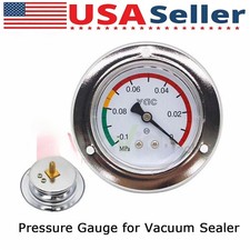 Vacuummeter Negative Pressure Gauge Manometer Air Pump Vacuum Sealer -0.1..0mpa Vacuummeter Negative Pressure Gauge Manometer Air Pump Vacuum Sealer -0.1..0mpa