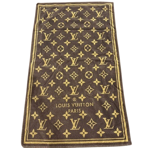 Louis Vuitton Beach Bath Towel Blanket Monogram Brown 81×131cm