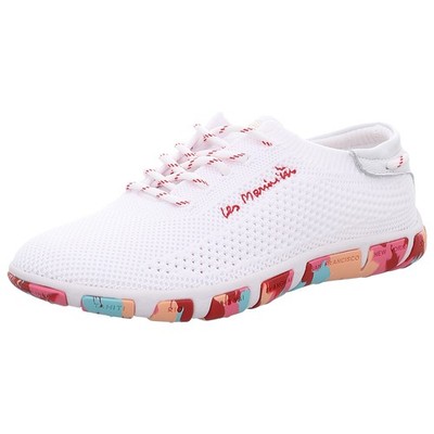 TBS Schnürschuh Bootsschuh JAZARIA-J7197 extra blanc + coral (weiß) NEU weiß