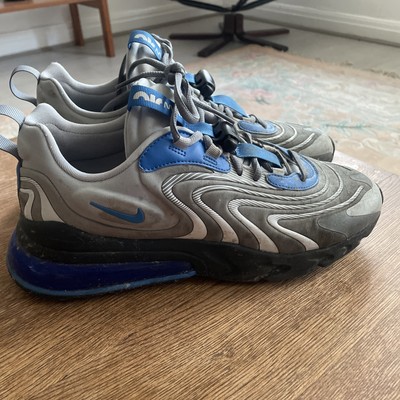 nike air max 270 react eng silver and blue