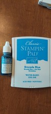 Stampin Up Used Ink Pad and Refill Re-inker YOUR CHOICE of color