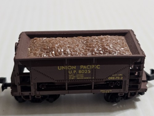Lot Of 6 N scale Atlas Topeka Santa Fe And Union Pacific hopper car train Nice - Picture 3 of 12