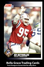 1991 Score Ed Reynolds #479 New England Patriots NFL Football