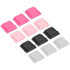 Camera Hot Shoe Cover Cap Hot Shoe Cap Protector, Pink Black Red Grey 12pcs