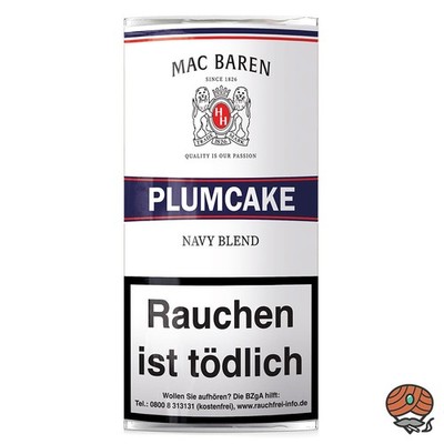 Mac Baren Plumcake Navy Blend Pfeifentabak 50g Pouch / Beutel