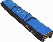 EQ SPORT Padded Rolling Snowboard Bag, Wheels for Air Travel - 168 cm. New