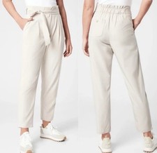 Athleta Cream Fancy Pants Size 4 Or Small