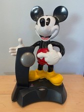 Vintage Disney Mickey Mouse Animated Talking Cordless Phone. Check out video!