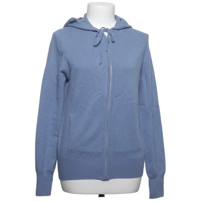 Soft Goat, Kapuzenpullover, Größe: M, Blau, Kaschmir, Einfarbig, Damen #Tbj
