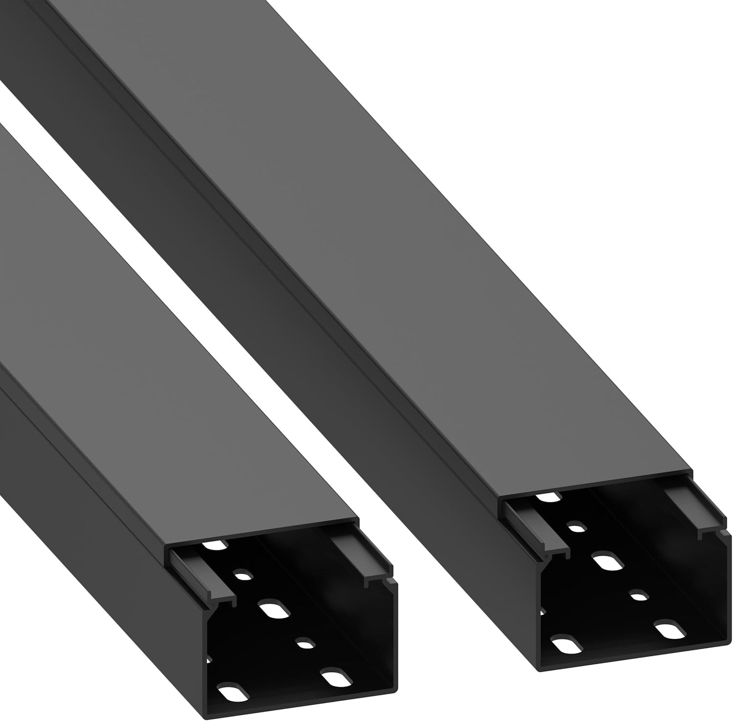 Cable Coach Habengut Canalina Cavi 40x25 Bianca PVC Montaggio Fondo