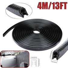 13ft U-shape Car Door Edge Guard Molding Trim Rubber Edge Strip Seal Protector 13ft U-shape Car Door Edge Guard Molding Trim Rubber Edge Strip Seal Protector