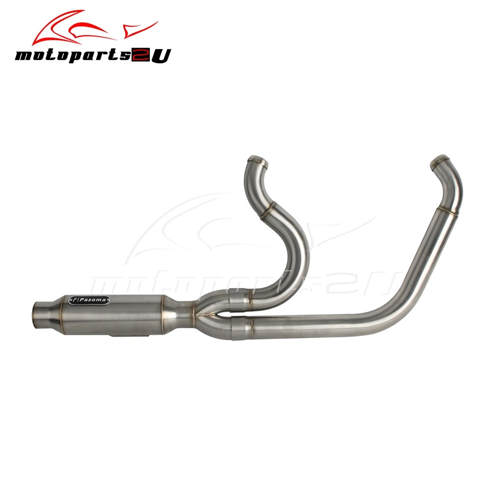 For Harley M8 Softail 2-Into-1 Exhaust 1 3/4