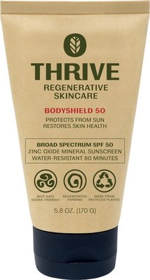 Sunscreen SPF 50 Reef Safe Mineral Zinc Oxide Vegan 5.8 Oz Thrive Natural Care