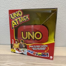 Mattel UNO ATTACK Card Game Electronic Card Dispenser All Cards Included New 