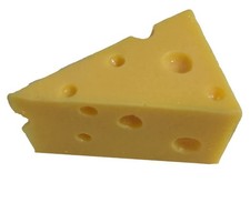 Skyseen 1PCS Artificial Cheese Fake Simulation Realistic Mousse Cake Yellow