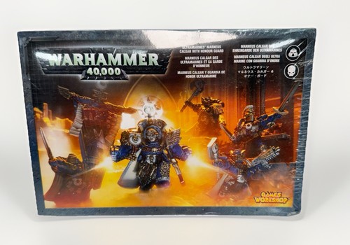 Warhammer 40K Ultramarines Marneus Calgar Games Workshop Sealed New USA SELLER