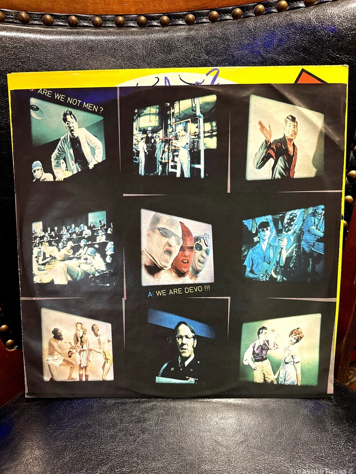 Devo - Q: Are We Not Men? A: We Are Devo! - Near Mint - Vinyl LP (BSK 3239) - Image 3 of 4