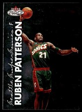 1999-00 Fleer Force Ruben Patterson Seattle SuperSonics #81