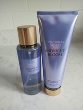 Victoria’s Secret Midnight Bloom Mist Spray 250ml and Body Lotion 236 ml Set New