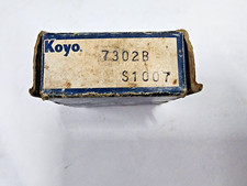 7302 B Angular Contact Ball Bearing KOYO JAPAN OPEN RUSTED 15x42x13 MM 7302B