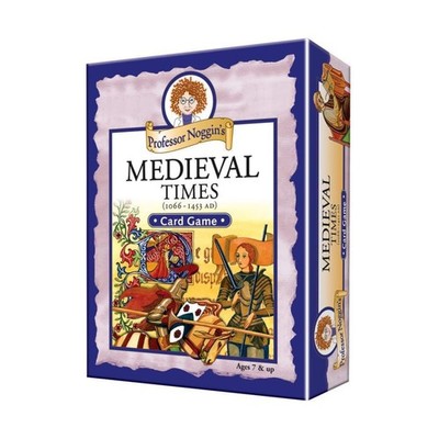 Outset Media Boardgame Professor Noggin's Medieval Times Box VG/NM