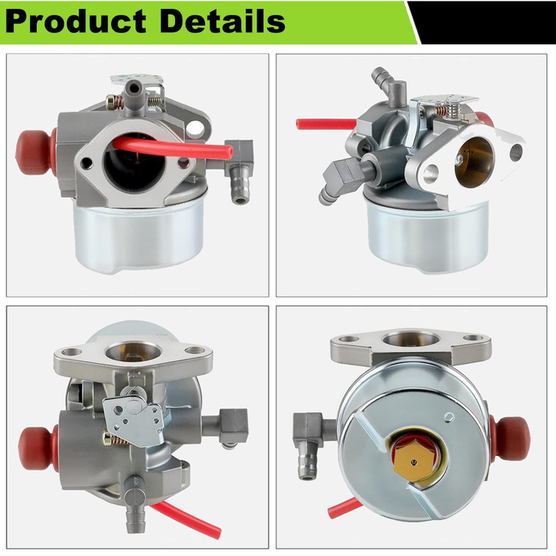 Carburetor for 4.5hp Craftsmen 21" mower model 917388630 w/ Tecumseh Engine