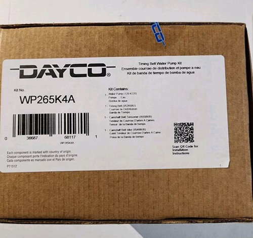Dayco WP265K4A Engine Timing Belt Kit with Water Pump Chrysler Dodge Jeep - Picture 1 of 5