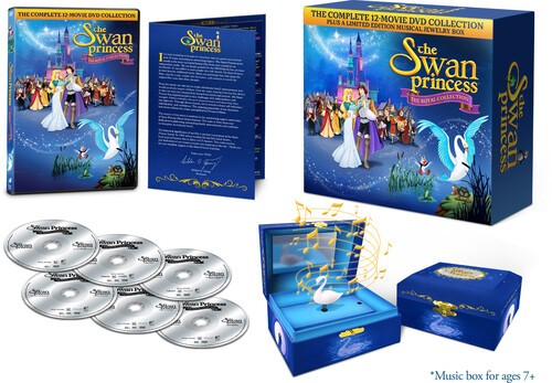 The Swan Princess 12-Movie Collection [New DVD] Ltd Ed, Music