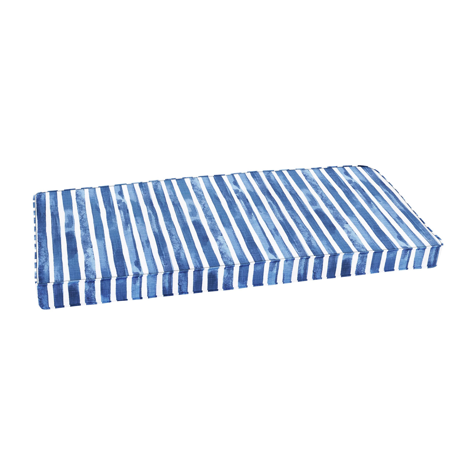 Nelson Outdoor/Indoor Bench Cushion, 60 x 18 x 2, Blue