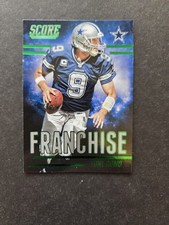 Tony Romo 2014 Score Franchise Green Foil Dallas Cowboys