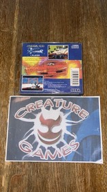 Road Avenger Sega Mega CD Complete With Manual (PAL) crack on back case