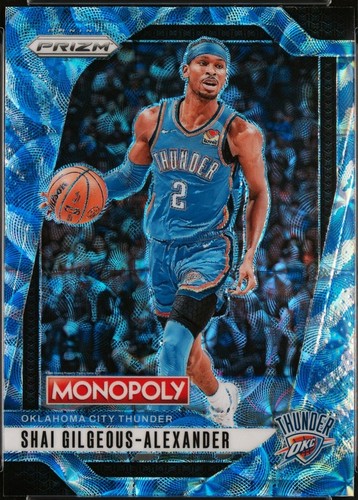 SHAI GILGEOUS-ALEXANDER 2024 Panini Select White Prizm /149 #36 