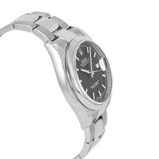 Rolex Datejust 36MM 116200 Black & Red Roulette Oyster Smooth Steel Watch 4