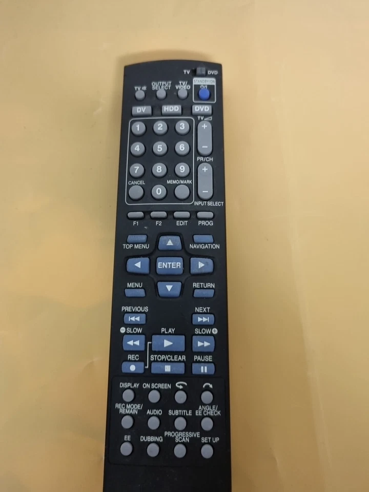 JVC RM~SSR001E Remote - Mini DV - HDD - DVD Recorder Combi - Image 3 of 4