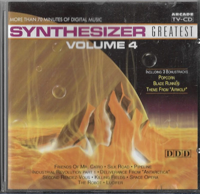Synthesizer Greatest - Volume 4 - CD - Sehr gut erhalten - Arcade - 1990 - 70Min