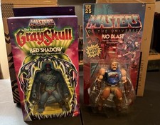 Masters of The Universe Origins Mattel Creations MOTU Rio Blast And Red Shadow
