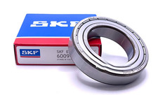 SKF 6009 ZZ DEEP GROOVE BALL BEARING, METAL SHIELDED 45x75x16 mm new