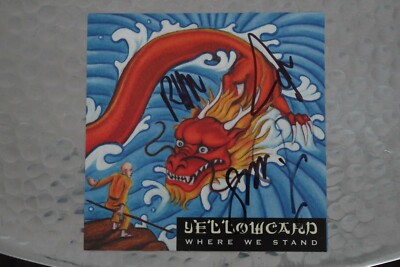 Yellowcard - Where we stand - CD Album signed / autograph / signiert