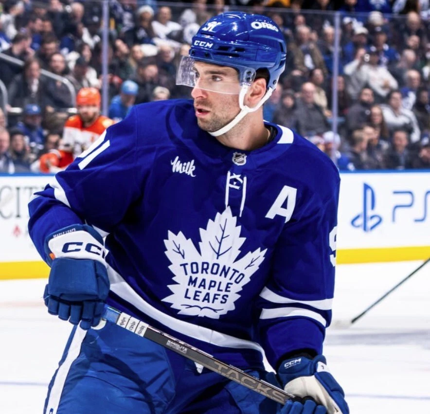 2016-present Toronto Maple Leafs home jersey Alt Captain A patch Tavares - Image 2 of 3