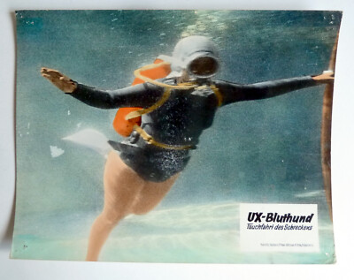 UX-BLUTHUND Tauchfahrt des Schreckens AUSHANGFOTO #14 Ger L C Toei ´68 Agent X-2